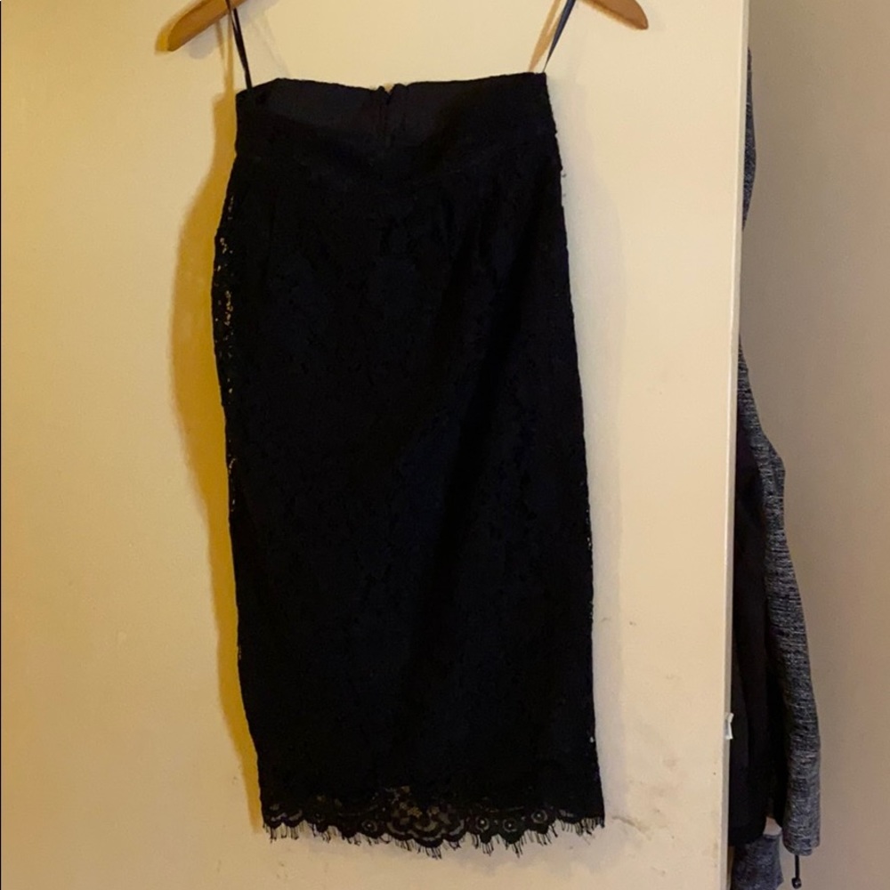 Black Lace Skirt
